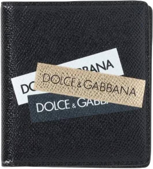 Dolce & Gabbana Pre-owned Leather wallets Zwart Dames
