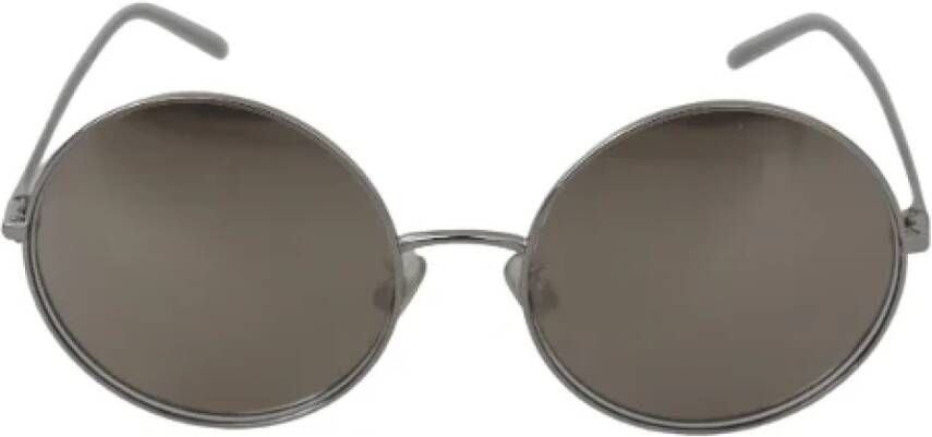 Dolce & Gabbana Pre-owned Metal sunglasses Grijs Dames
