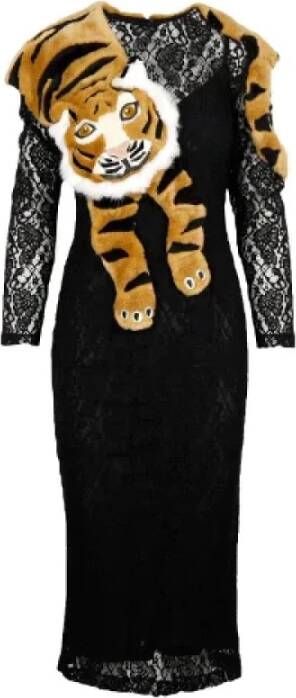 Dolce & Gabbana Pre-owned Nylon dresses Zwart Dames