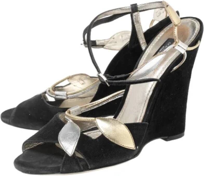 Dolce & Gabbana Pre-owned Sandalen Zwart Dames