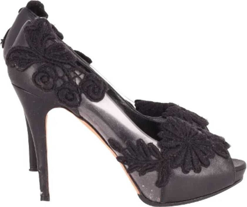 Dolce & Gabbana Pre-owned Sandalen Zwart Dames