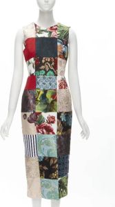 Dolce & Gabbana Pre-owned Silk dresses Meerkleurig Dames