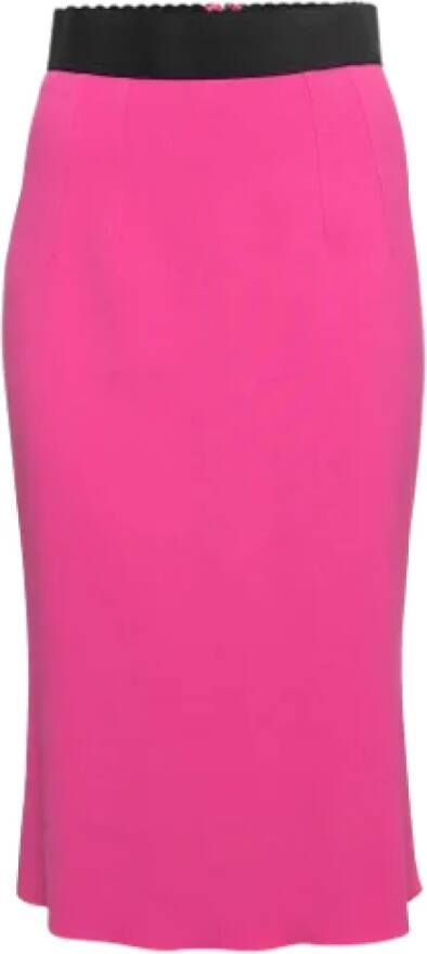 Dolce & Gabbana Pre-owned Skirts Roze Dames