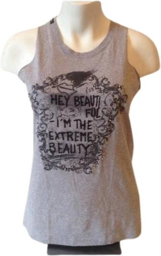 Dolce & Gabbana Pre-owned Tanktop Grijs Dames
