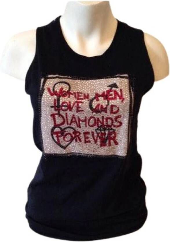 Dolce & Gabbana Pre-owned Tanktop Zwart Dames