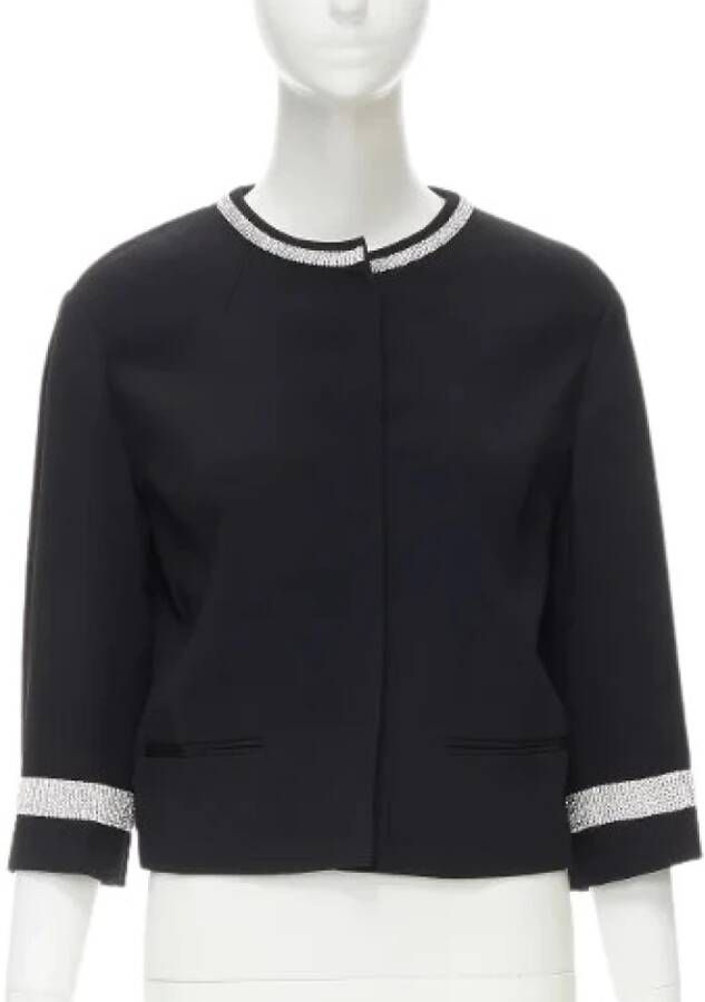 Dolce & Gabbana Pre-owned Voldoende acetaat bovenkleding Zwart Dames