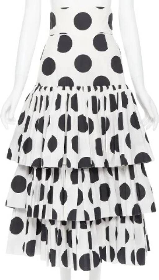 Dolce & Gabbana Pre-owned Voldoende katoenen bodems Wit Dames