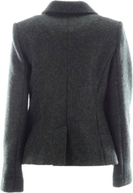 Dolce & Gabbana Pre-owned Wool outerwear Groen Dames