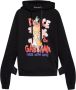 Dolce & Gabbana Dolce gabbana printed sweatshirt with double cuffs Black Dames - Thumbnail 3