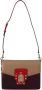 Dolce & Gabbana Multicolor Leren Crossbody Tas met Ayers Inzetstukken Multicolor Dames - Thumbnail 1