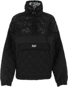 Dolce & Gabbana Quilted Jacket Zwart Dames