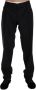 Dolce & Gabbana Blue Striped Wool Stretch Pants Blauw - Thumbnail 1
