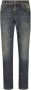 Dolce & Gabbana Essential Slim Fit Jeans Luxe Label Detail Blue Heren - Thumbnail 1