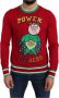 Dolce & Gabbana Red Wool Silk Pig of the Year Sweater Rood Heren - Thumbnail 1