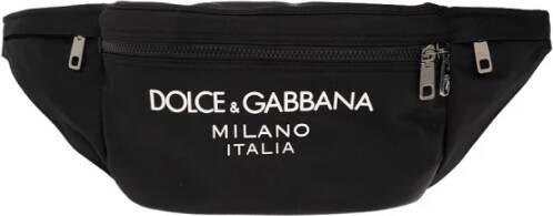 Dolce & Gabbana Stijlvolle Heren Riemtas Black Heren