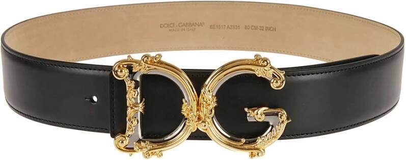 Dolce & Gabbana Riem Zwart Dames