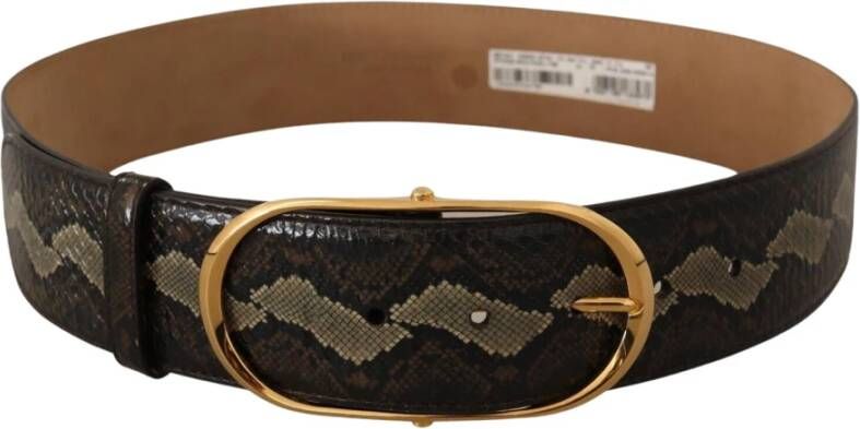 Dolce & Gabbana Riemen Bruin Dames