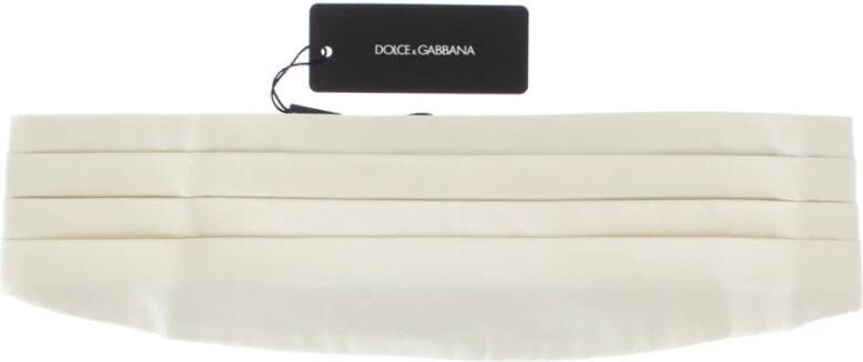 Dolce & Gabbana Riemen Wit Unisex