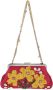 Dolce & Gabbana Roze brokaat bloemen kristal applicatie avondtas Roze Dames - Thumbnail 1