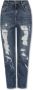 Dolce & Gabbana Ruimvallende spijkerbroek Blauw Dames - Thumbnail 1