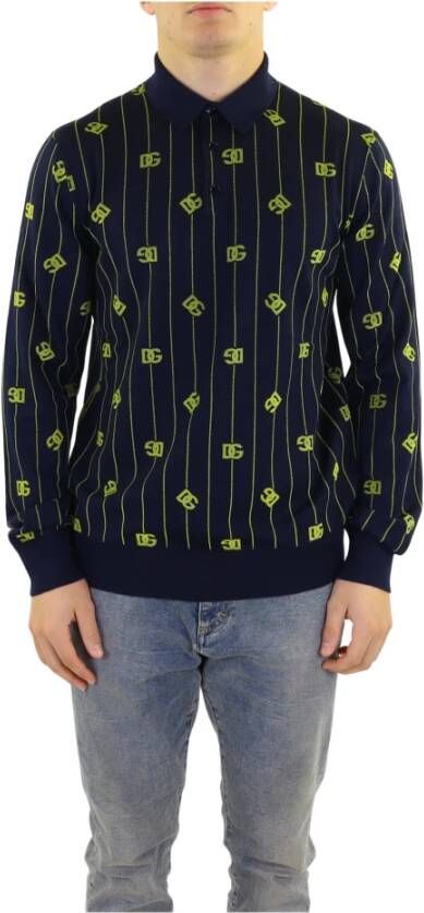 Dolce & Gabbana Sartoriale Polo Shirt Zwart Heren