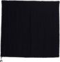 Dolce & Gabbana Donkerblauwe Fringed Zijden Sjaal Blauw - Thumbnail 1