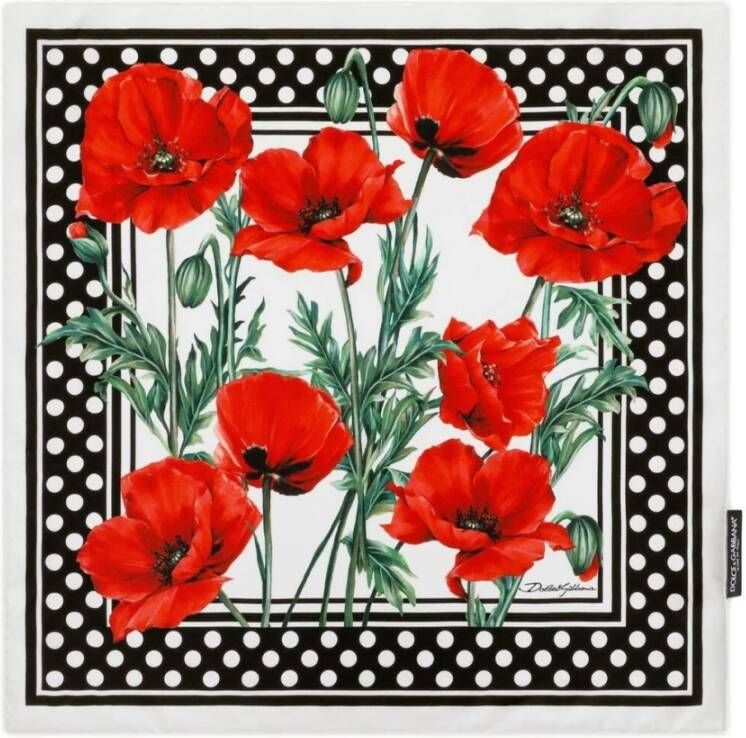 Dolce & Gabbana Scarves Rood Dames