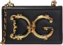 Dolce & Gabbana Nappaleren 'DG Girls' Schoudertas Zwart Dames - Thumbnail 2