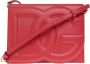 Dolce & Gabbana Rode Leren DG Logo Schoudertas Red Dames - Thumbnail 3