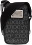 Dolce & Gabbana Zwarte Crossbody Tas met Logo Print en Verstelbare Band Black Heren - Thumbnail 3