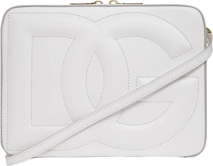 Dolce&Gabbana Crossbody bags Logo Camera Bag in wit