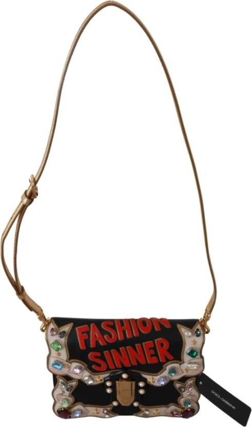 Dolce & Gabbana Schoudertas Zwart Dames