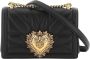 Dolce&Gabbana Crossbody bags Devotion Matelasse Quilted Shoulder Bag in zwart - Thumbnail 4