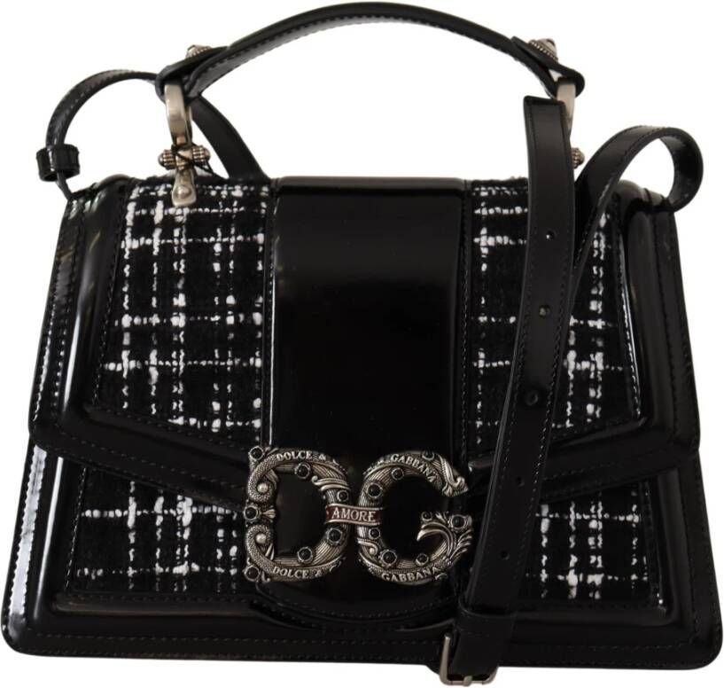 Dolce & Gabbana Kruis lichaamstassen Zwart Dames