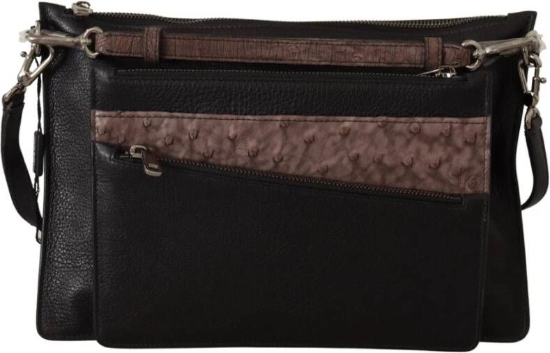 Dolce & Gabbana Schoudertas Zwart Unisex