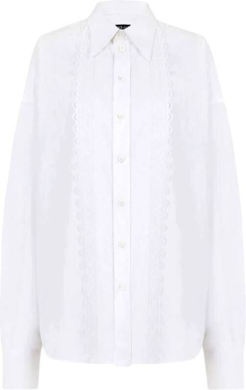 Dolce & Gabbana Shirts White Dames