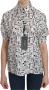 D&G Overhemd D&G Dolce Gabbana zijden blouse met muzikale print - Thumbnail 1