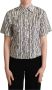 Dolce & Gabbana Elegant katoenen poloshirt met bloemenpatroon Multicolor Dames - Thumbnail 1