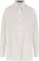 Dolce & Gabbana Witte Stretch-Katoenen Overhemd met Puntige Kraag White Dames - Thumbnail 1