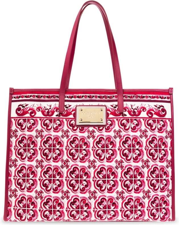 Dolce & Gabbana Shopper bag Roze Dames