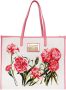 Dolce&Gabbana Shoppers Canvas Shopping Tote in meerkleurig - Thumbnail 2