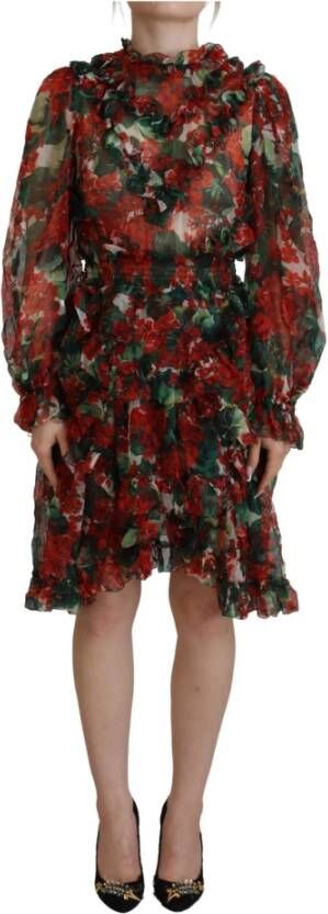 Dolce & Gabbana Short Dresses Meerkleurig Dames