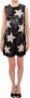 Dolce & Gabbana Zwarte Kristal Swarovski Sterren Sheath Jurk Multicolor Dames - Thumbnail 1