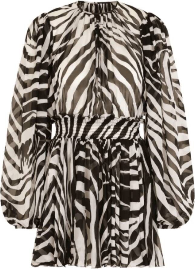 Dolce & Gabbana Short Dresses Zwart Dames