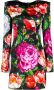 Dolce & Gabbana Bloemenprint Sheath Mini Jurk Multicolor Dames - Thumbnail 1