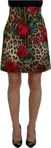 Dolce & Gabbana Short Skirts Bruin Dames