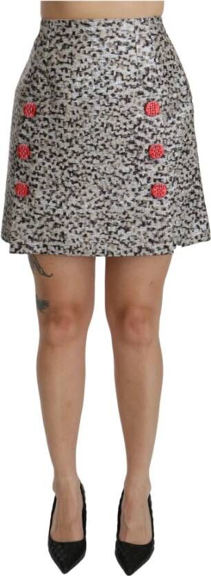 Dolce & Gabbana Short Skirts Grijs Dames