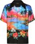 Dolce & Gabbana Grafisch Bedrukt Zijden Overhemd Multicolor Heren - Thumbnail 1