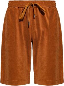 Dolce & Gabbana Shorts met logo Oranje Heren