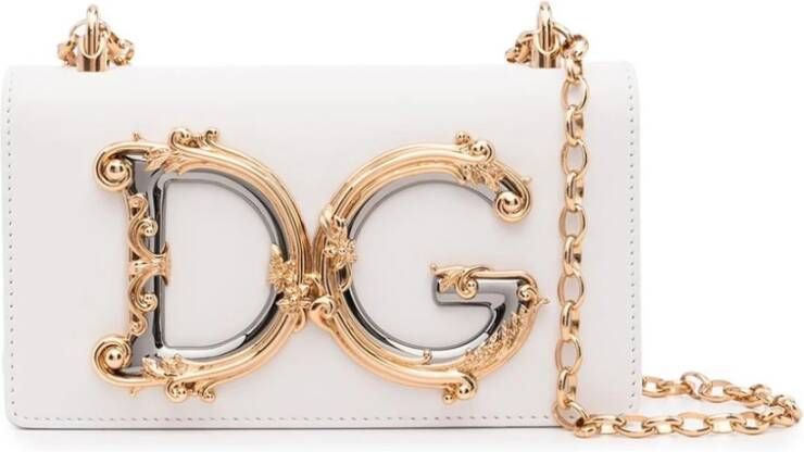 Dolce & Gabbana Shoulder Bag Wit Dames